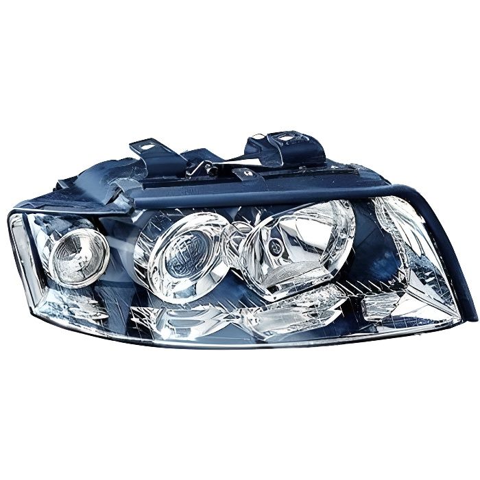 Phare Optique avant droit pour AUDI A4 II 2000-2004, H7+H7, Neuf.