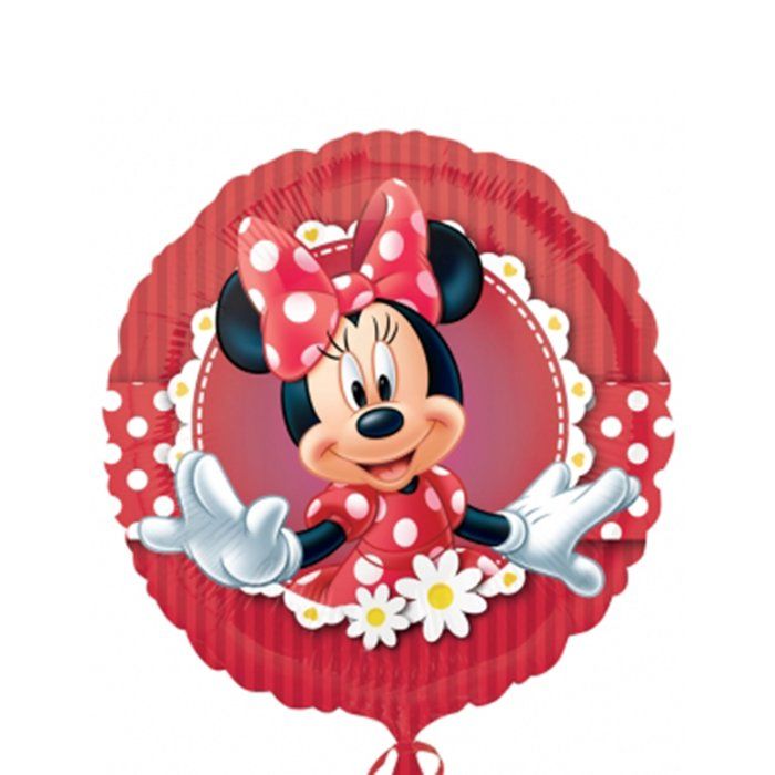 BALLON ALU FOU DE MINNIE 45 CM