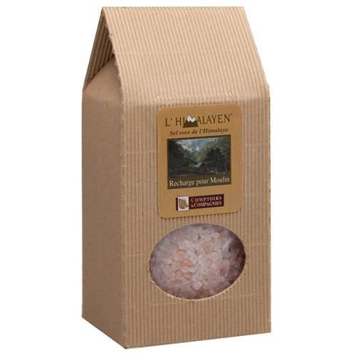 Sel rose de l'Himalaya - recharge de moulin 1 k…