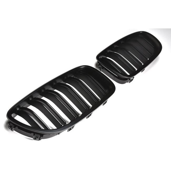 Pour BMW Série 5 F10 F11 F18 M M5 Calandre Haricot Grille Noir Mat Berline 2010-