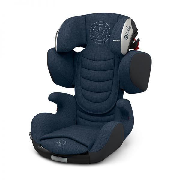 KIDDY Housse siège auto Cruiserfix 3 - Bleu et gris