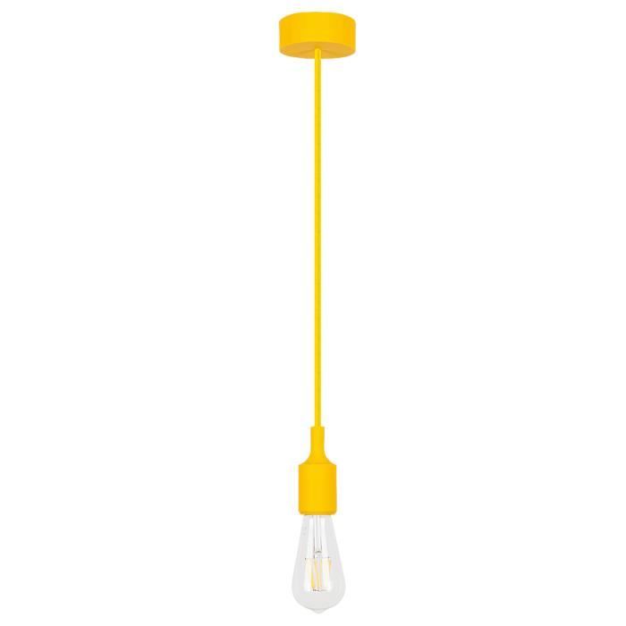 Lampes RABALUX Roxy • Appliques et plafonniers, suspensions • Couleur: jaune • Matériel: silicone • Ref: 1413
