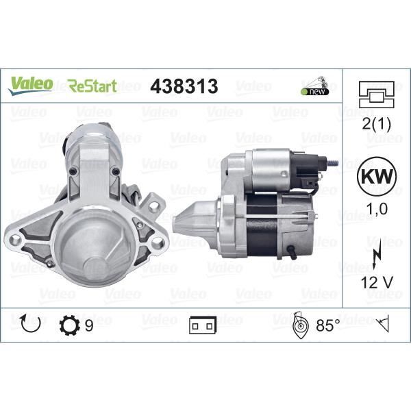 Démarreur VALEO 438313