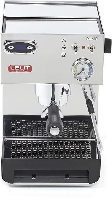 Machine à café expresso broyeur - Lelit - PL41TEM - 9 bar - Acier inoxydable - PID intégré - Lelit