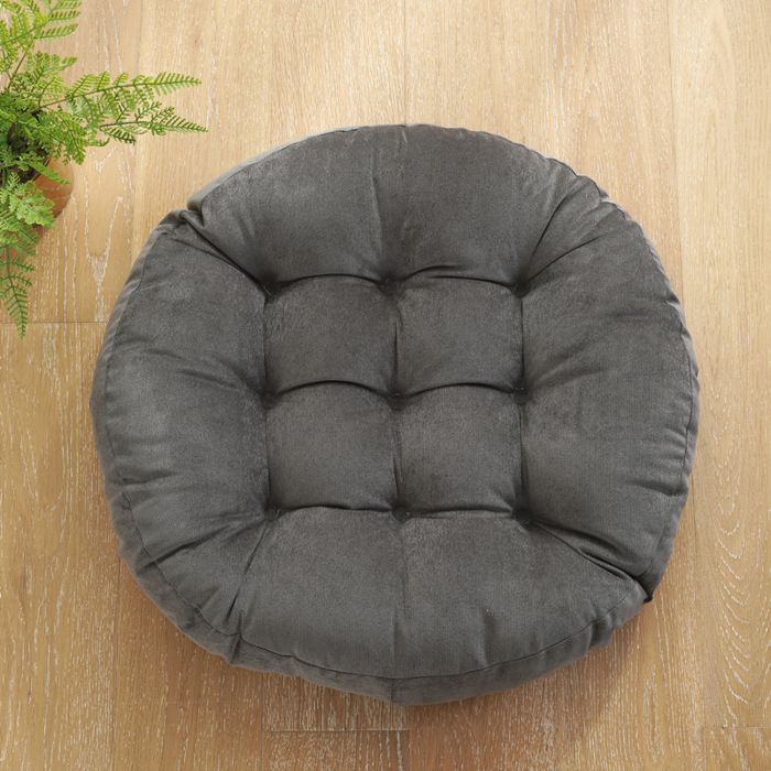 Coussin de siège en peluche épais, rembourrage en polaire d'agneau