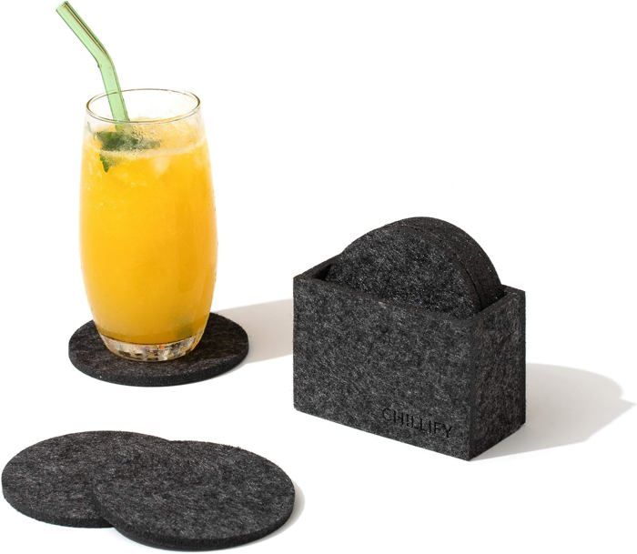 Ensemble De Sous-verres En Céramique Super Absorba... - Grandado