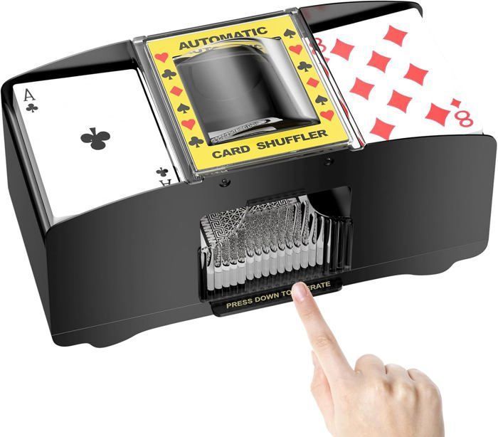 Mélangeur De Cartes électronique Fousenuk - Automatique Pour Poker Et UNO