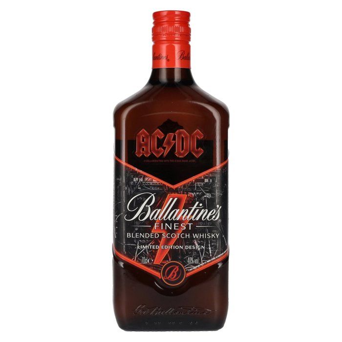 Ballantine's FINEST Blended Scotch Whisky AC/DC Limited Edition 40% Vol ...