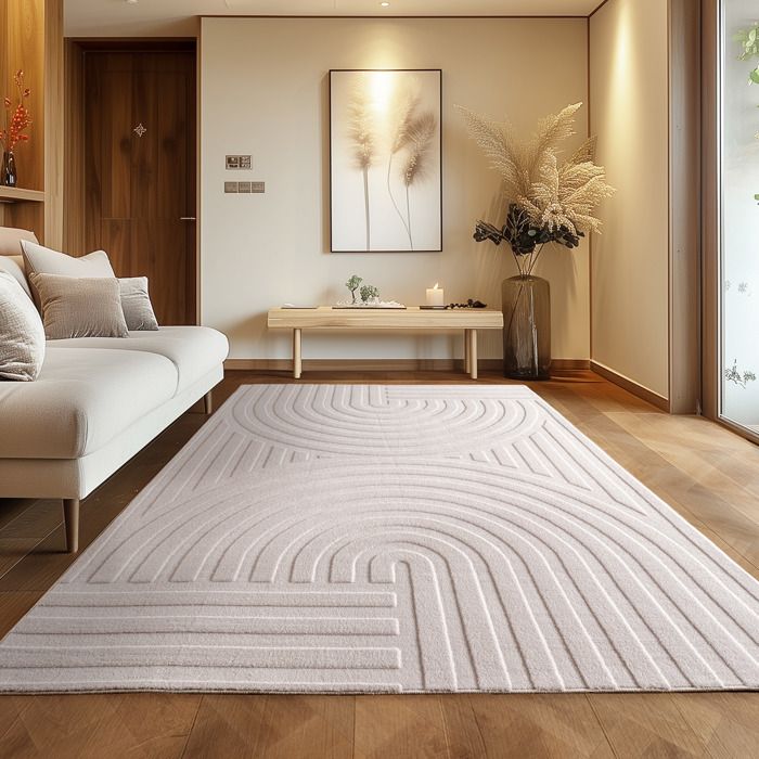 Tapis salon ultra doux, uni et lavable lyn50, aussi idéal pour la chambre Un Amour De Tapis | La Redoute