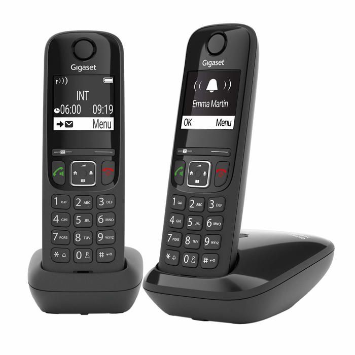 Telephone fixe pack telephones Gigaset AS690 Duo