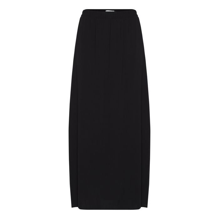 Jupe longue fendue imprimée fleurs 'JDY' - noir - - 20.00