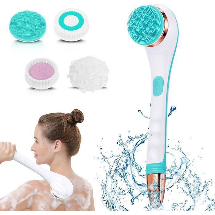 Ensemble de brosses électriques pour le corps brosse de douche rechargeable par USB ODIPIE