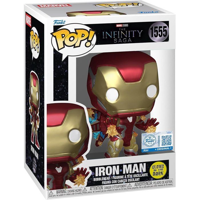 Avengers: Endgame Figurine POP! Plus Iron Man Beams GW 9 cm - vue 2