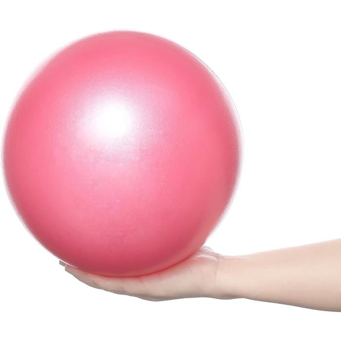 Lot De 6 Pièces Yoga : Ballon, Tapis, Blocs, Balle Pilates, Bande élastique Et Pompe