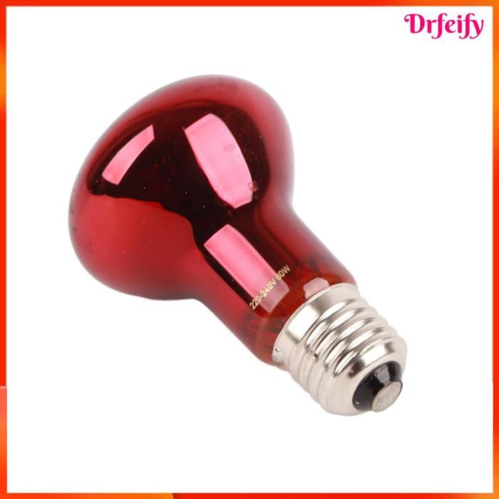 Comparer les prix de Lampe chauffante infrarouge - AKOZON - RS - Rouge - 60W - Quartz