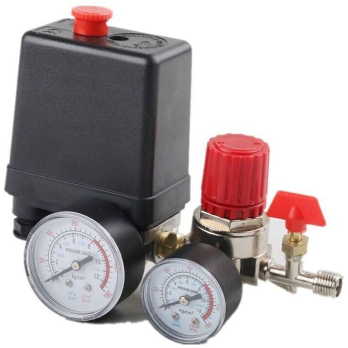 Compresseur dair pressostat valve pressostat compresseur dair avec manomètre régulateur