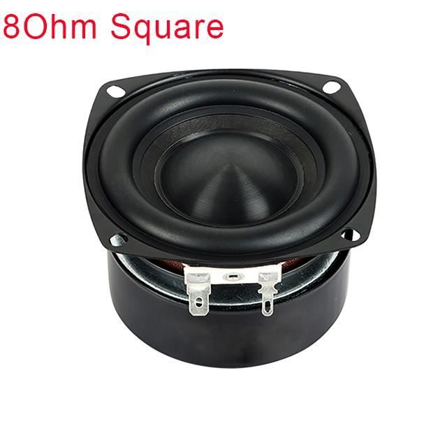 Haut-parleur DIY 5W 8Ohm KIMISS - Double Aimant 40mm Pour TV, Moniteur - Lot De 2 Noir