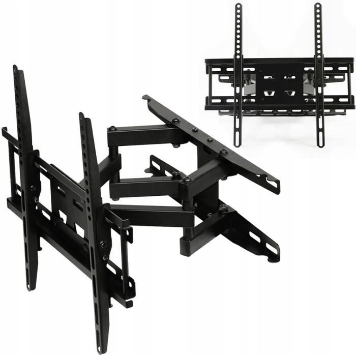 Support TV - ART - ADUX150 - 23-60 pouces - 45 kg - Inclinable - Noir