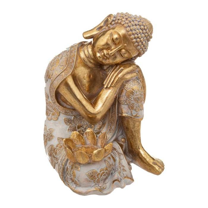 Bouddha assis Atherya H.23cm résine