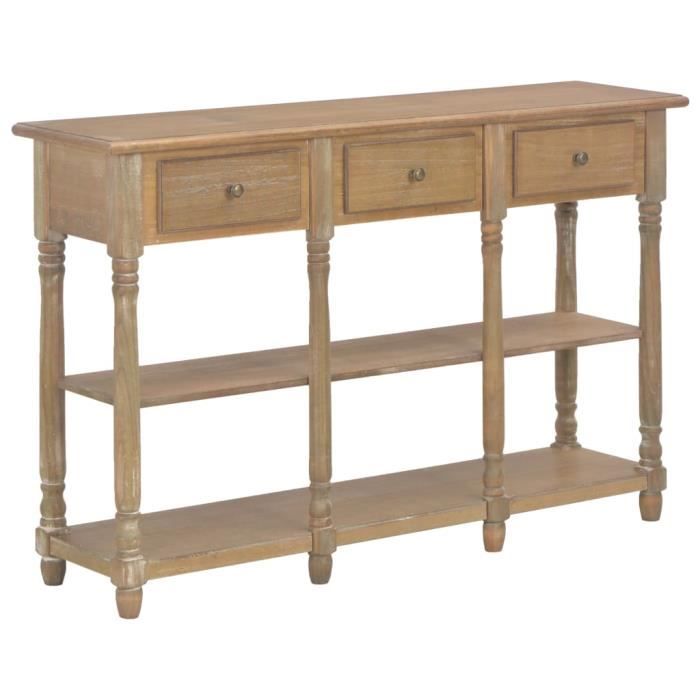 Ayhao1 Table console 110x30x76 cm bois d'ingénierie 60299 - Cdiscount ...