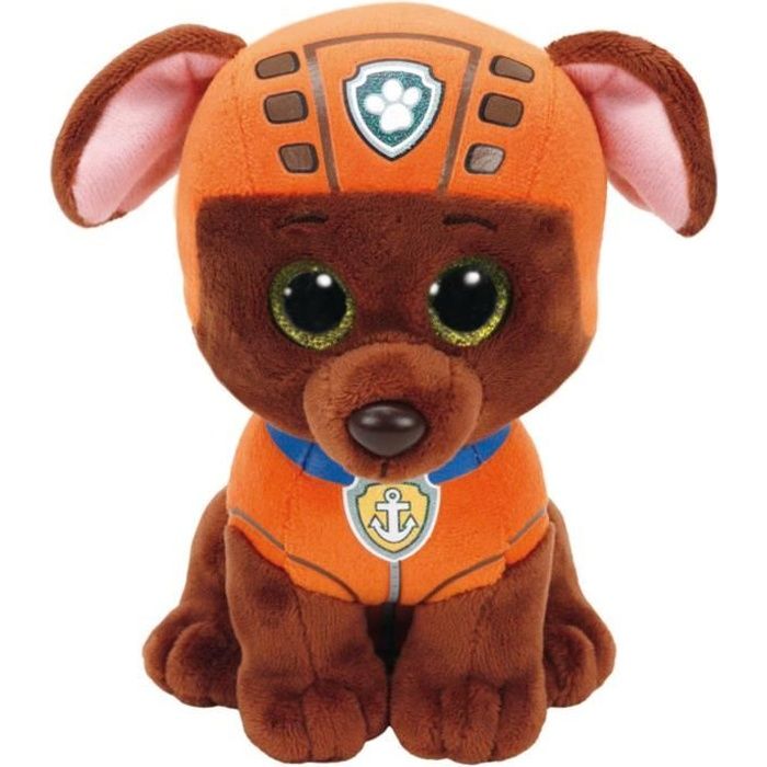 Peluche TY Small Pat Patrouille Zuma 15 cm Mixte