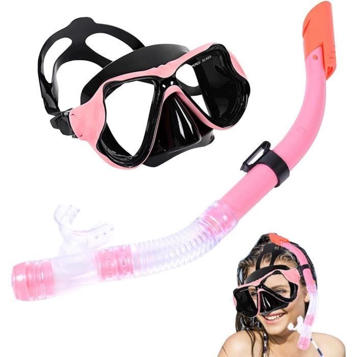 Lunettes De Natation Pour Homme - Masque De Plongée Avec Tuba