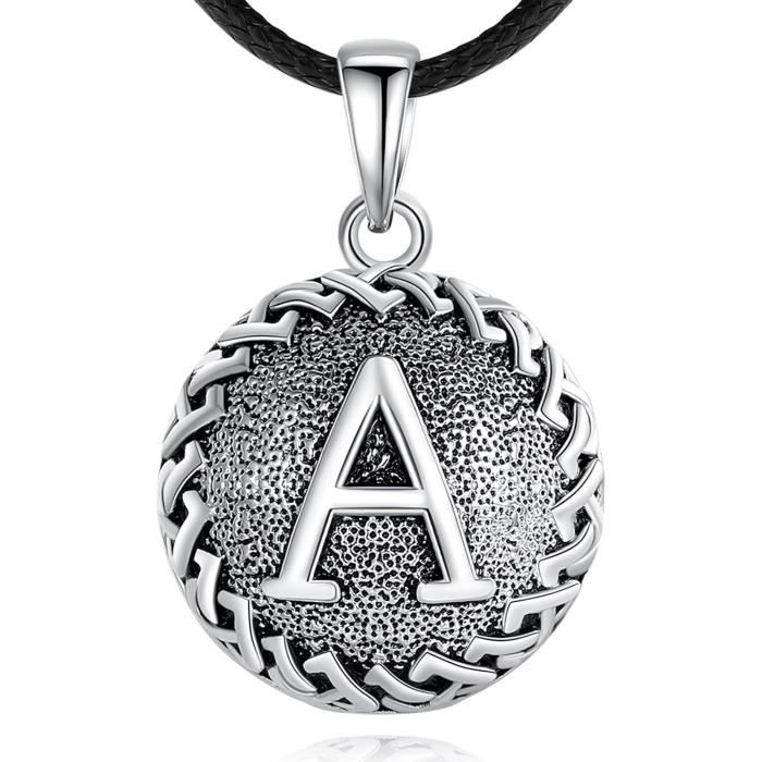 AEONSLOVE Collier bola de grossesse vintage en oxyde de