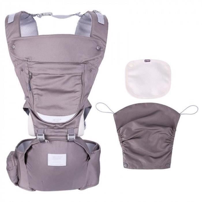 Version Gris Porte Bebe Pour Bebe Prevenir Les Jambes De Type O Sac A Dos Ergonomique Hipseat 65 Cdiscount Pret A Porter