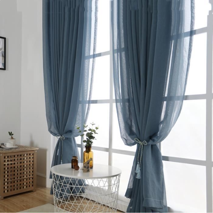 Rideau Voilage Pour Chambre Achat Vente Pas Cher