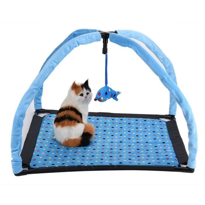 Tapis De Jeu Confortable Pour Chat Avec Souris Chat Peut Dormir Ou S Amuser Confortablement Sur Le Tapis Cdiscount