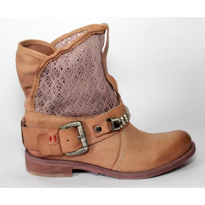 bottines femme strass