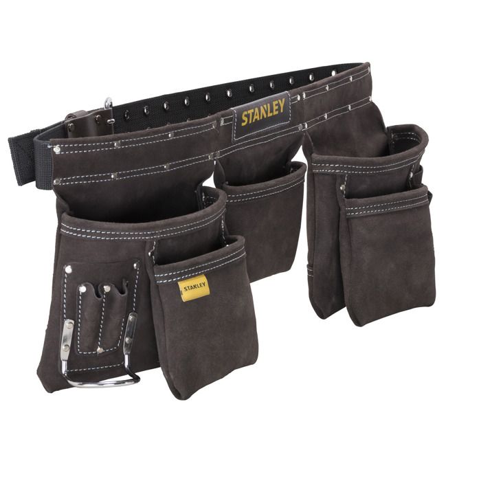 Ceinture porte-outils cuir - marron