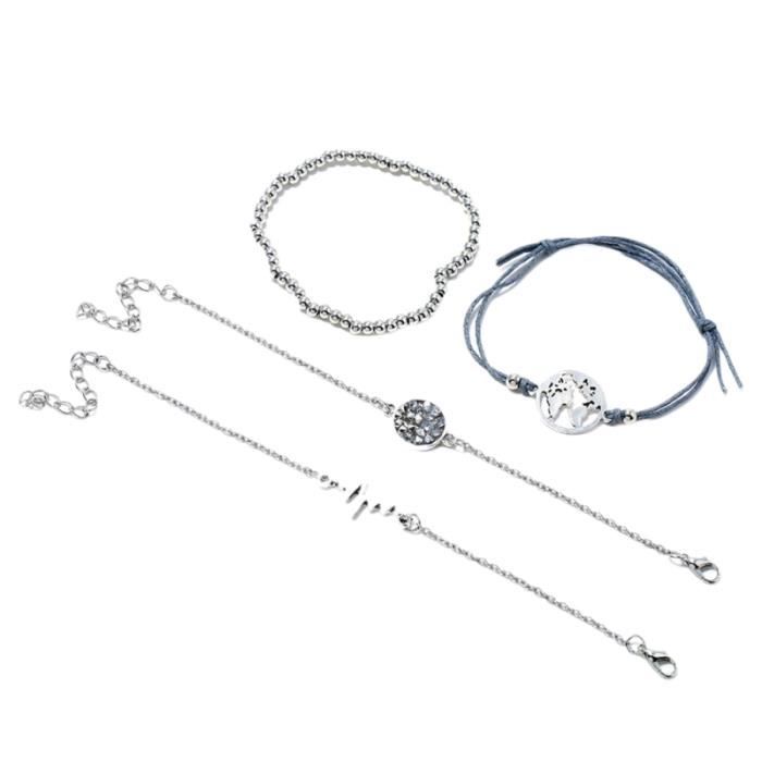 4 Pieces Carte Du Monde Mode Battement De Coeur Alliage Bracelet Elegant Diamante Perles Bijoux Pour Bracelet Gourmette Jonc Achat Vente Bracelet Gourmette 4 Pieces Carte Du Monde Mode Diamant Cd 4 Pieces Carte Du Monde Mode Battement De Coeur Alliage Bracelet Elegant Diamante Perles Bijoux Pour Bracelet Gourmette Jonc Achat Vente Bracelet Gourmette 4 Pieces Carte Du Monde Mode Diamant Cd