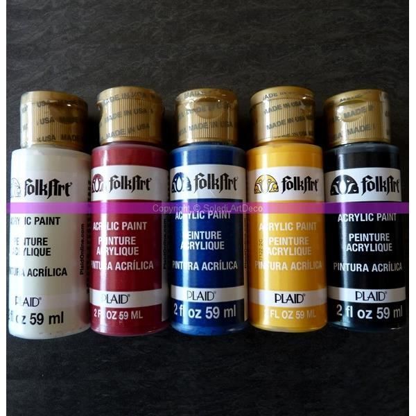 Peinture Acrylique Couleurs Primaires Achat Vente Pas Cher