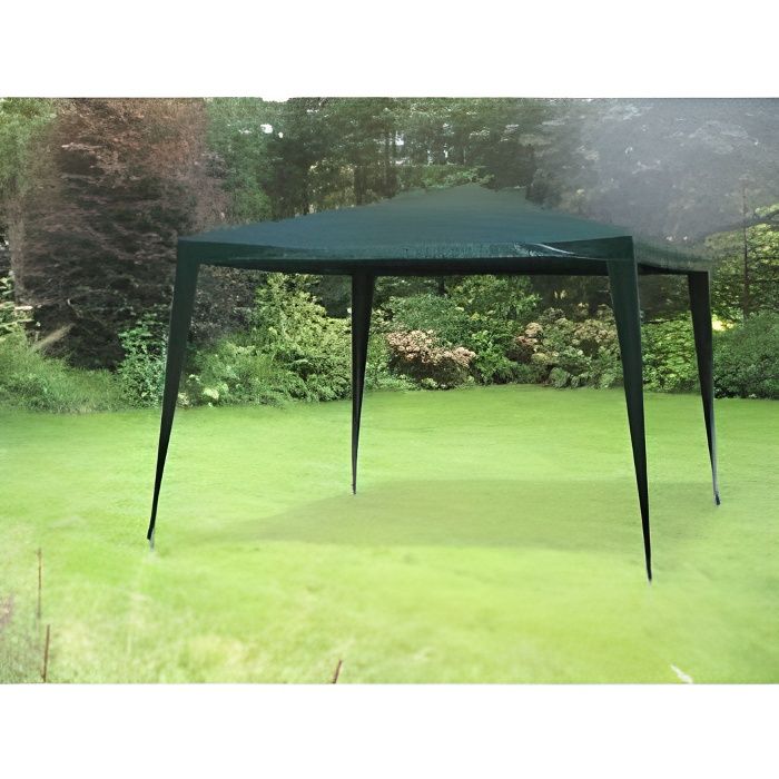 Tonnelle - Pavillon de Jardin - Vert 3x3m