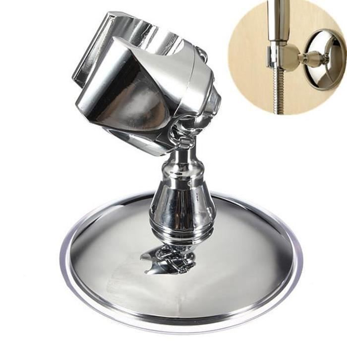 Alliage D'Aluminium Pomme de Douche Support Réglable Montable Slide Clamp Neuf