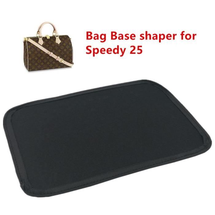 Protecteur Intérieur Pour Sac Chanel WOC - Feutre Anti-déformation - Couleur Bordeaux/noir - 25,4 X 3,1 Cm
