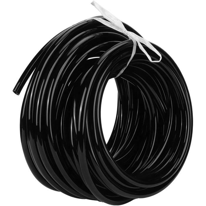 Tuyau PVC Transparent 5m - Intérieur 10mm Extérieur 14mm - Eau, Air, Essence