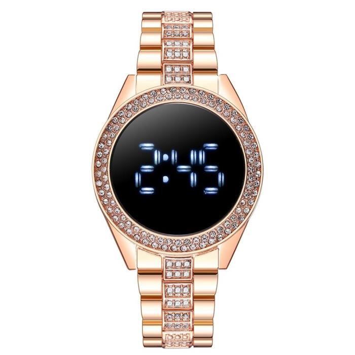 Montre affichage numérique discount femme