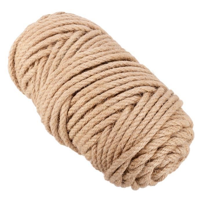 Achat Cordon en coton macramé naturel 3 plis torsadé 5 mm x 100 m 3 brins Corde artisanale Corde de ficelle DYI en gros Achat Cordon en coton macramé naturel 3 plis torsadé 5 mm x 100 m 3 brins Corde artisanale Corde de ficelle DYI en gros