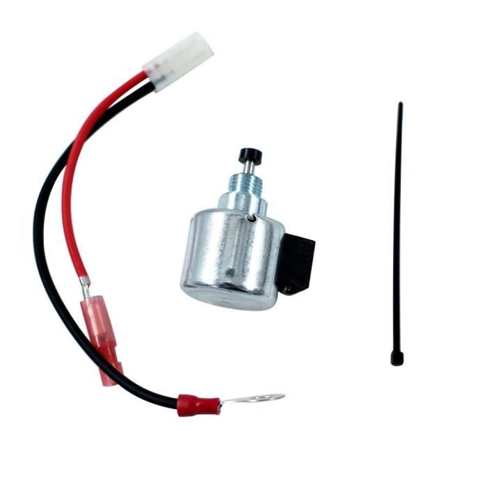 Tondeuse,Carburateur carburant coupé sur solénoïde pour John Deere AM128242 carbu Cdiscount Auto