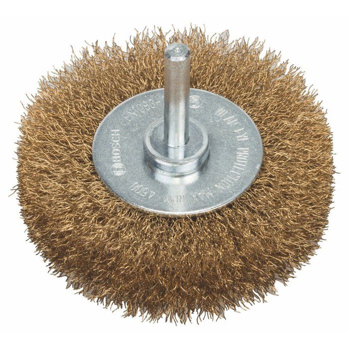 BOSCH Brosse circulaire à fils laitonnés Ø 75 mm