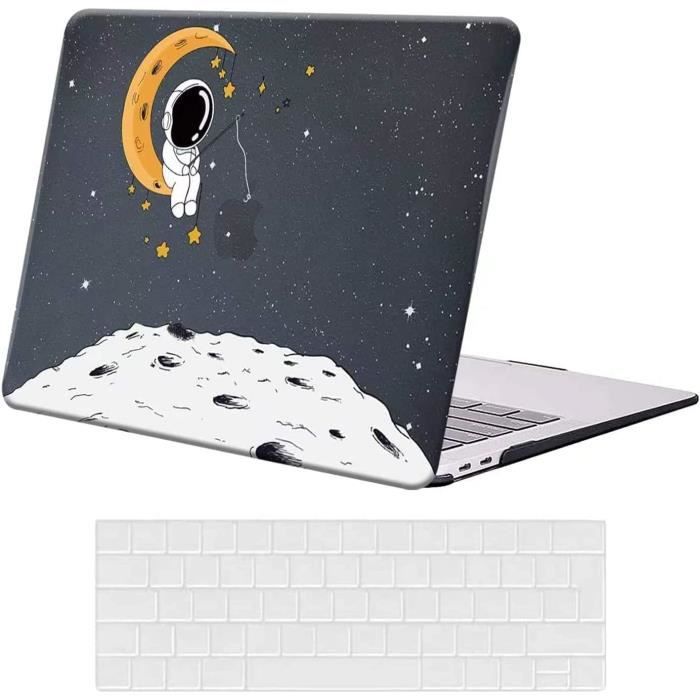 Coque Compatible pour MacBook Air 13,6 Version 2022 modèle : Puce A2681 M2, Housse Rigide à