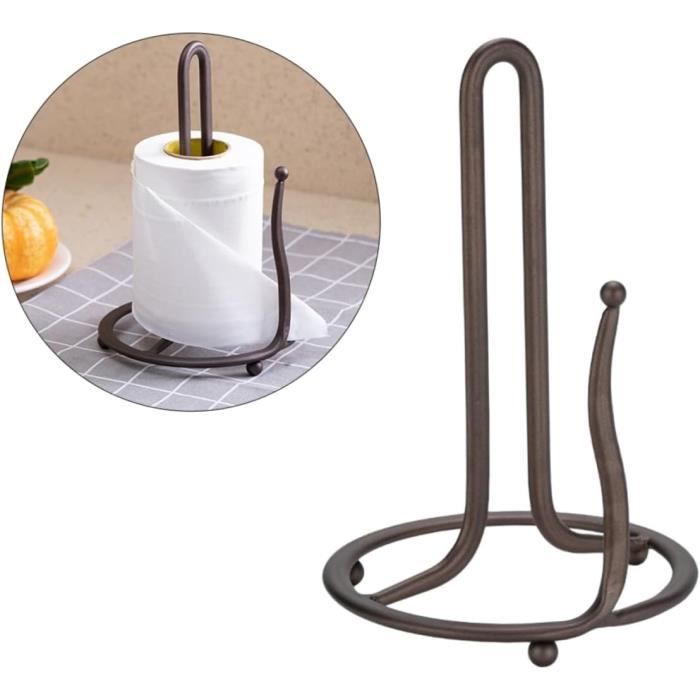 Porte-serviettes En Métal Noir - Design Carré Avec Poids Coupe-vent, Pour Cuisine, Bar Ou Extérieur