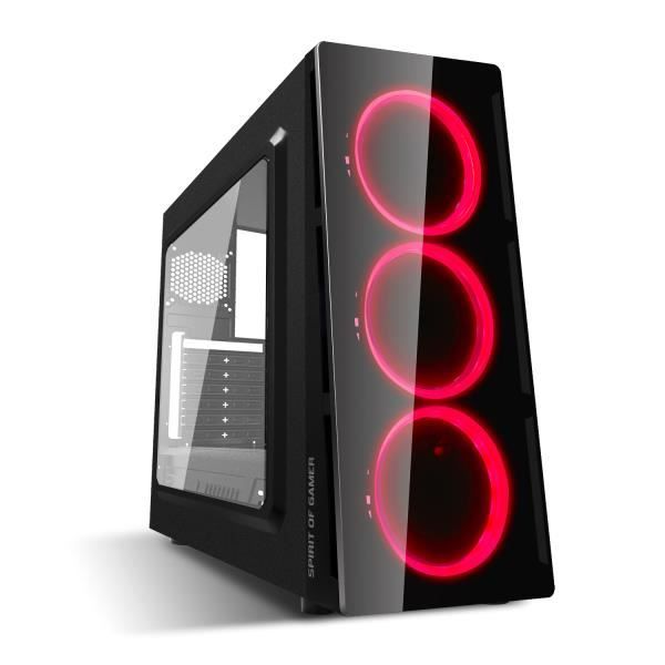 Ordinateur Pc Gamer Deathmatch 5 Red AMD A8 9600