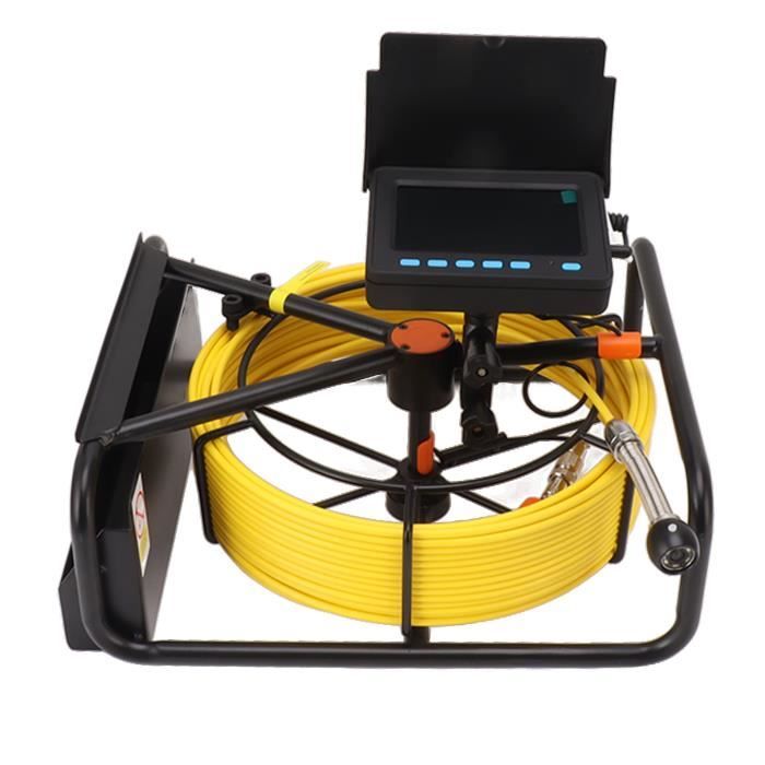Caméra D'Inspection D'Égout/Tuyau MAOTEWANG HD - Écran 4,3" - 20m De Câble - IP68 - Neuf
