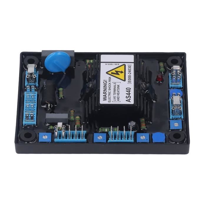 Régulateur Tension AVR Pour Générateur Triphasé 220/380/400V - Protection Basse Fréquence - Installation Facile