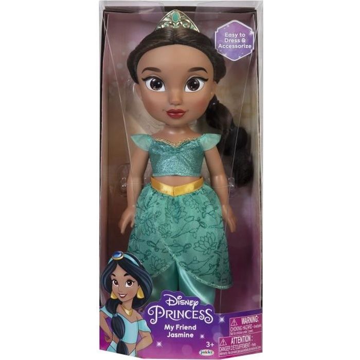 Disney-Princesses Disney-Jasmine-Poupée, habillage et accessoires