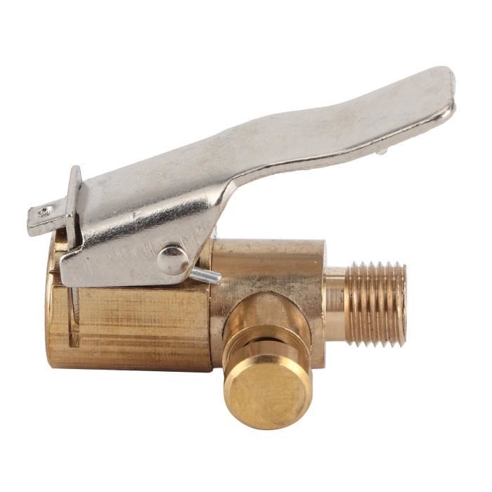 Mandrin à Air Double Tête Pour Gonflage Pneus - 1/4", Pour Voiture, Camion, Moto, RV