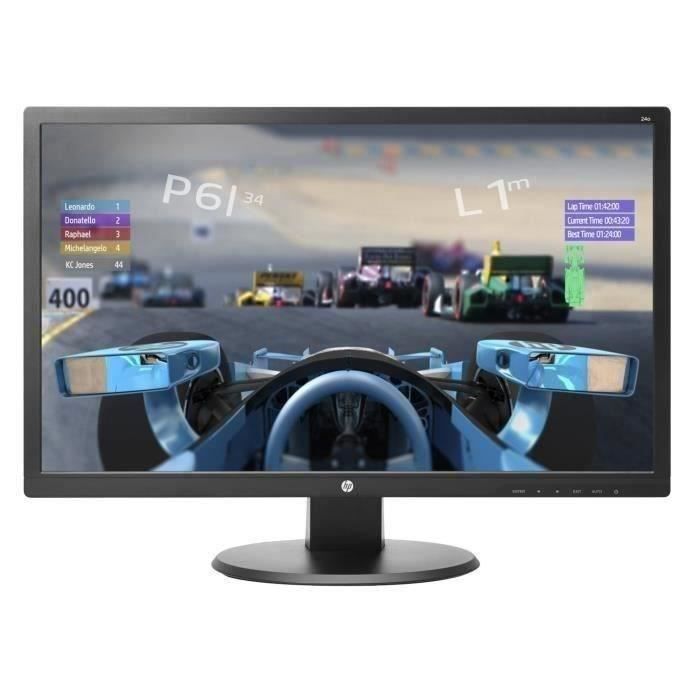 Ecran PC HP 24o -Ecran 24" Full HD - Dalle TN - 1 ms - HDMI / DVI / VGA pas cher Ecran PC HP 24o -Ecran 24" Full HD - Dalle TN - 1 ms - HDMI / DVI / VGA pas cher